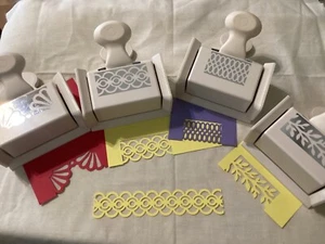 4 Martha Stewart Paper Punches - Punch Around the Page - Picture 1 of 8