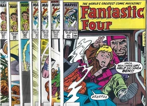 FANTASTIC FOUR LOT OF 13 #301 302 303 304 305 306-313 (NM-)HIGH GRADE COPPER AGE - Picture 1 of 2