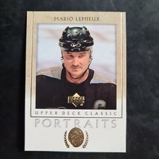 2002-03 Upper Deck Classic Portraits #80 Mario Lemieux 