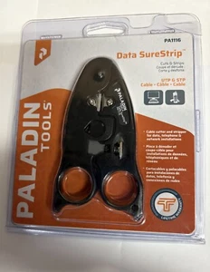 Paladin Data SureStrip Tools PA1116 coax cut and stripper brand new in box. - Afbeelding 1 van 2