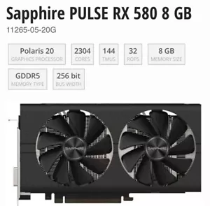  Apple Mac Pro 4.1 & 5.1- AMD RX580 Sapphire-8GB/Mojave-Sonoma + Boot screen - Picture 1 of 11