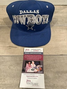 JSA COA DREW PEARSON SIGNED AUTOGRAPHED DALLAS COWBOYS NEW STARTER SNAPBACK HAT - Picture 1 of 6