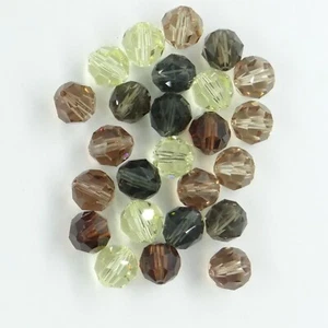 R8 MIX M : Lot de 25 perles rondes cristal Swarovski réf. 5000 8 mm MIX - Picture 1 of 3