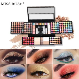 Professional Makeup Set Box Full Kit Eyeliner Eyeshadow Palette Women Gift Case - Imagen 1 de 16