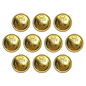 10-100 BUTTONS FROM THE SOVIET UNION. 22MM. GOLD ANCHOR, MARINE, NAVY - Picture 1 of 2