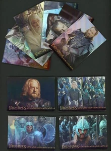 2003 Topps The Lord of the Rings Return of the King Complete FOIL Chase Card Set - Picture 1 of 2