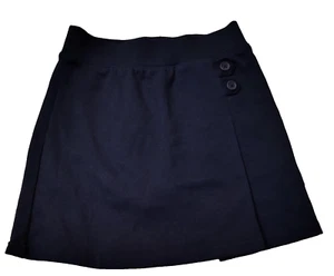Girls' Pull-On Uniform Knit Skort - Cat & Jack Navy Blue Small 6/7 - Picture 1 of 3