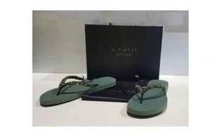 NEU UZURII KLASSISCHE GRÜNE FLIP FLOPS - EU-Größe 37/38, 39/40 und 41/42 - Bild 1 von 5
