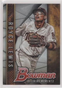 2017 Bowman Draft Bowman Defining Moments Refractor /250 Royce Lewis #BDM-RL