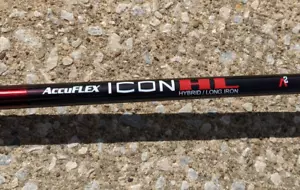 New Accuflex Icon HL Hybrid Long Iron Golf Shaft Pull 40" Length .370 Tip - Picture 1 of 5