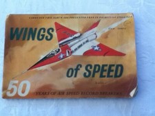 Lyons Tea Card Album Wings of Speed - 50 Years of Air Speed Records Complete Set
