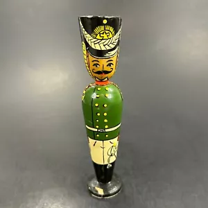 Sombrero uniforme verde vintage soldado ruso de madera lacada - Imagen 1 de 6