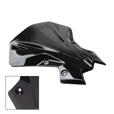 Glossy Black Windscreen Windshield Visor Deflector For Kawasaki Z900 2020-2024 - Image 1 of 4