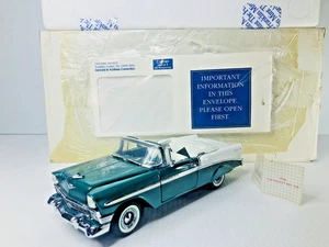 Chevrolet Bel Air 1956 convertible Franklin como nuevo 1:24 limpio usado bonita pintura - Imagen 1 de 14