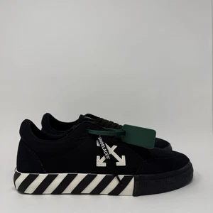 Off-White Vulcanized Men's Sneakers Size 46 EU / 13 US Black White - Picture 1 of 10