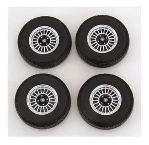 KKDCACC034 KK scale 1:12 BMW 02 tire and wheel set #2 - Picture 1 of 2