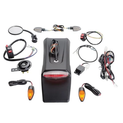Kit de iluminación Tusk moto enduro con luz trasera para GASGAS EX 300 (Combustible Foto 1 de 4