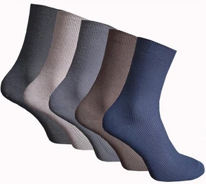 10-50 Paar Diabetiker Baumwolle Socken für Herren & Damen ohne Naht + ohne Gummi - Bild 1 von 58
