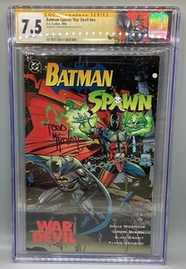Batman-Spawn: War Devil #nn (1994) - DC Comics - CGC Signature Series - 7.5 - Picture 1 of 9