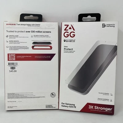 ZAGG Invisible Shield Glass Screen Protector for Samsung Galaxy S23 FE - Image 1 of 3