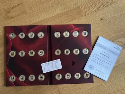 Medaillen Sammlung Slot European Monarches Sammelbuch - Bild 1 von 4