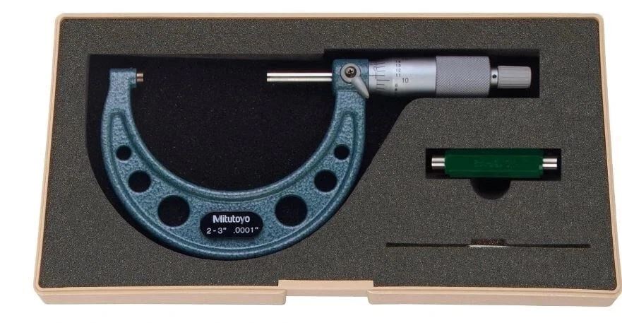 Mitutoyo 103-217 Outside Micrometer 2-3" Range, 0.0001" Graduation - Image 1 of 1