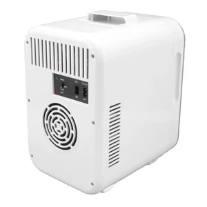 (Sliver EU Plug 220V)Mini Compact Fridge 8 L Single Core Multifunctional - Picture 1 of 12