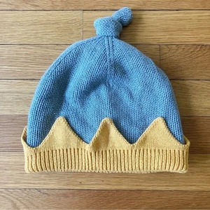 Hanna Andersson Grey Knit Sherpa Where The Wild Things Are Beanie Hat Large - Picture 1 of 4