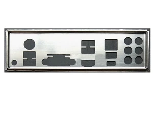 Shield I/O IO For MSI B450 TOMAHAWK MAX Rear Baffle Backplate Motherboard - Afbeelding 1 van 4