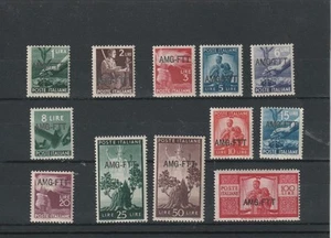 TRIEST ZONE A, SASSONE 56-67, COMPLETE SET MINT NEVER HINGED, LUXUS, SEE!! - Picture 1 of 1