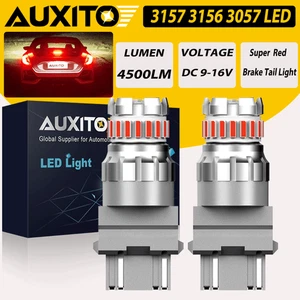 AUXITO 3157K 4057 23-LED Brake/Tail/Rear Turn Signal Blinker Light Bulb Lamp Red - Picture 1 of 12