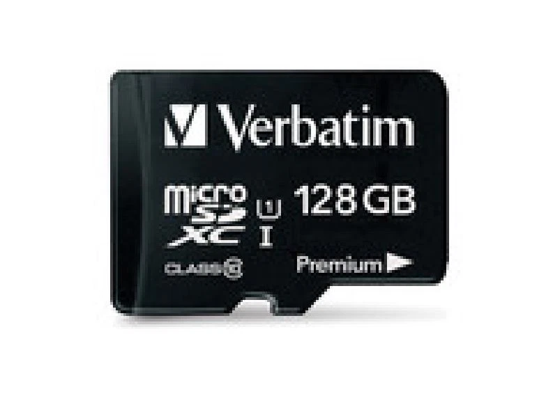 Verbatim Micro SDXC 128GB (Class 10 UHS-I) w Adaptor - Image 1 of 1