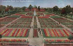 Vintage Postkarte 1910er Exposition Park Los Angeles Kalifornien CA - Bild 1 von 2