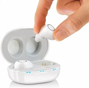 Hearing Aids for Seniors Rechargeable Hearing Amplifier with Noise Cancelling wi - Picture 1 of 9