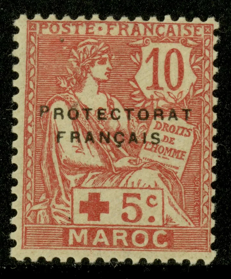 French Morocco   1915   Scott # B7   Mint Hinged  - Image 1 of 1