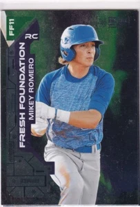 2023 Skybox Metal Universe Champion FF11 Mikey Romero Rookie Fresh Foundation - Bild 1 von 2