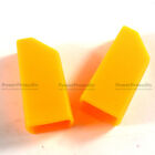 2x Silicone Bottom Sleeve for Sennheiser EW100G3 135G3 300G3 500G3 Yellow color 