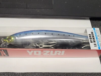 1 Yo-Zuri Lures NEW Hydro Minnow LC SARDINE R1323-HIW 1 3/4oz. 6 3/4" - Image 1 of 2