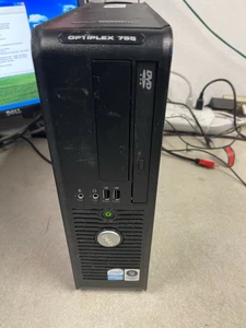DELL OPTIPLEX 755/780 SFF Intel DuoCore CPU/ *160GB HD / 3GB RAM / WIN XP PROF. - Picture 1 of 11