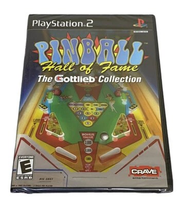 PS2 Pinball Hall of Fame: The Gottlieb Collection Sony PlayStation 2 2004 Sealed - Image 1 of 3