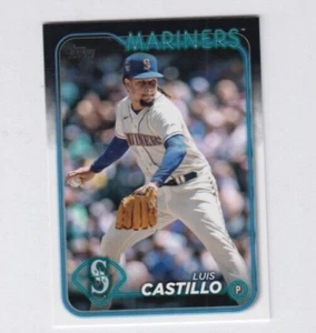 (12) Luis Castillo 2024 TOPPS SERIES 1 BASE CARD LOT #54 SEATTLE MARINERS - Picture 1 of 1