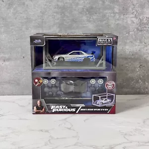 Jada Toys Fast & Furious Build n Collect Brian's Nissan Skyline GT-R R34 - Picture 1 of 3