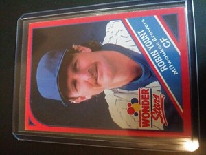 ROBIN YOUNT 1990 Wonder Bread Baseball Stars - #11-  MILWAUKEE BREWERS
