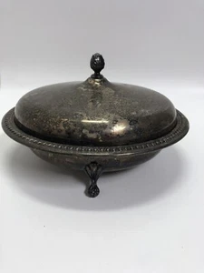 Sheffield Silver Coated Casserole Bowl - Picture 1 of 12