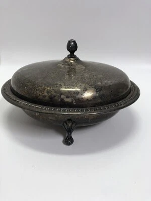 Sheffield Silver Coated Casserole Bowl - Image 1 of 4
