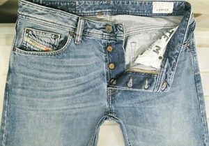 *HOT Men's DIESEL @ LARKEE 800Z STRAIGHT BUTTON Denim Jeans 32 x32 (Fit 33x32.5) - Picture 1 of 12