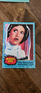 2012 JASON CHALKER MANLY ART STAR WARS CARTA PROMOZIONALE PRINCIPESSA LEIA FISHER/250 #4 - Foto 1 di 1