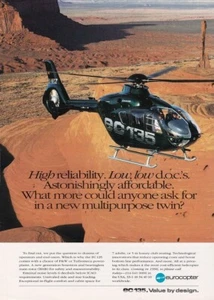 1996 EC 135 Eurocopter Helicopter Aircraft ad 9/25/2022e - Picture 1 of 1