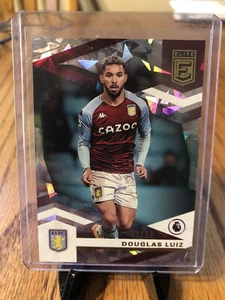 2020-21 Chronicles Elite Soccer Douglas Luiz #2 Cracked Ice #d 03/23 Aston Villa - Picture 1 of 3