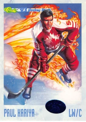 1993 Classic Hockey Draft Paul Kariya Rookie Card #113 NM/MT TEAM CANADA/ANAHEIM - Image 1 of 2